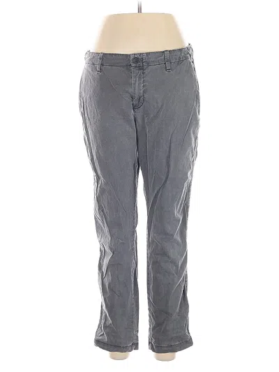 Pre-owned Gap Casual Pants In Gray