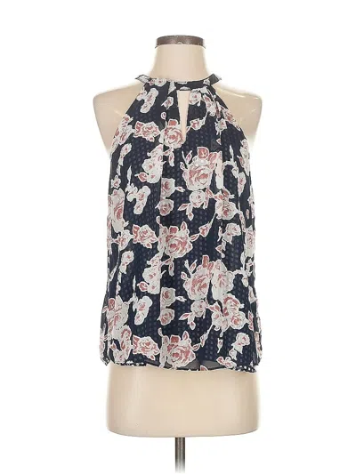 Pre-owned Greylin Sleeveless Blouse In Blue