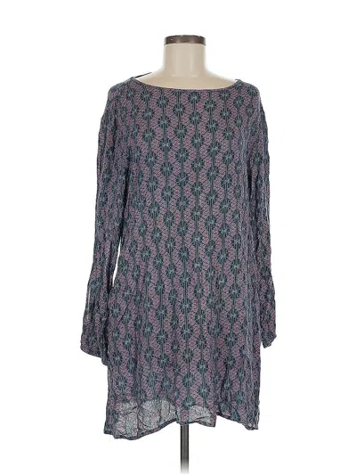 Pre-owned Roxy Casual Dress In Gray