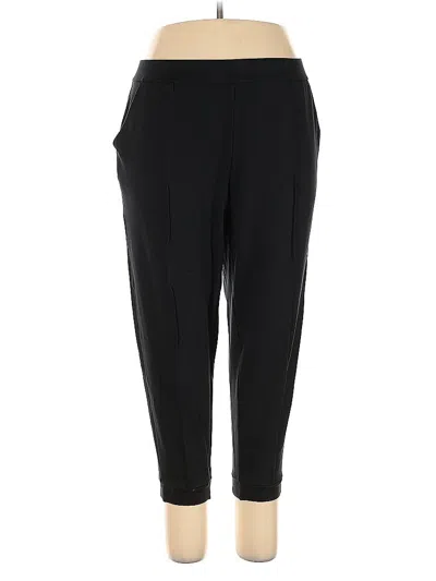 Pre-owned Isaac Mizrahi Live Casual Pants In Black