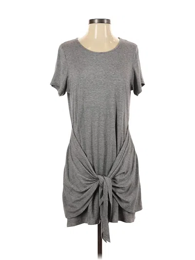 Pre-owned Left Coast By Dolan Casual Dress In Gray
