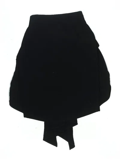 Pre-owned Moschino Formal Skirt In Black