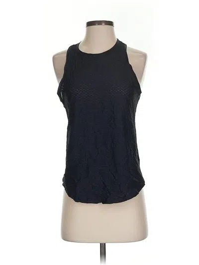 Pre-owned Koral Tank Top Black Halter Neckline Tops