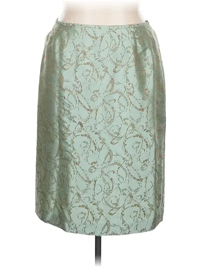 Pre-owned Le Suit Formal Skirt In Blue