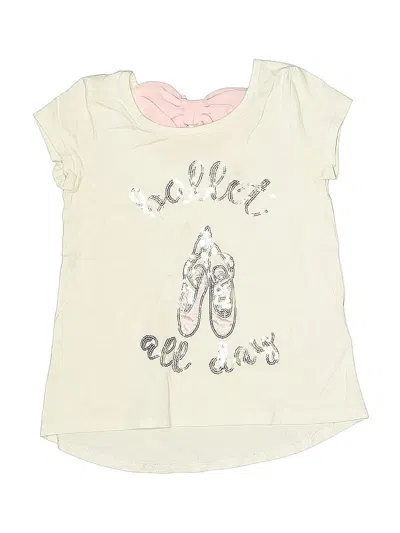 Pre-owned Cynthia Rowley Tjx Kids' Short Sleeve T-shirt In White