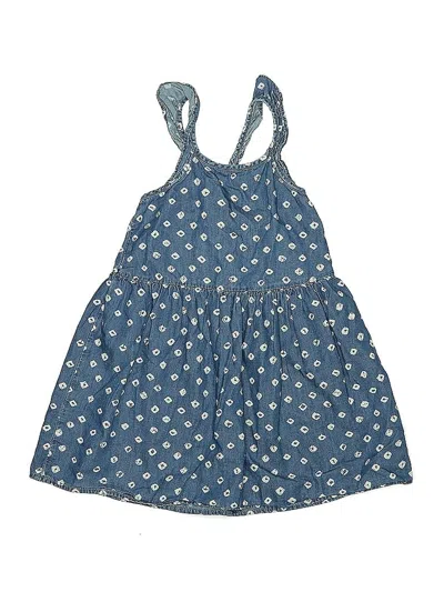 Pre-owned Gap Kids' Dress In Blue