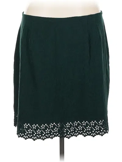 Pre-owned Venezia Jeans Clothing Co. Casual Skirt In Green