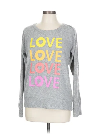 Pre-owned Chaser Sweatshirt In Gray