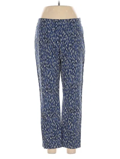 Pre-owned Nic + Zoe Casual Pants In Blue