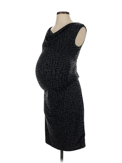 Pre-owned Motherhood Casual Dress In Black