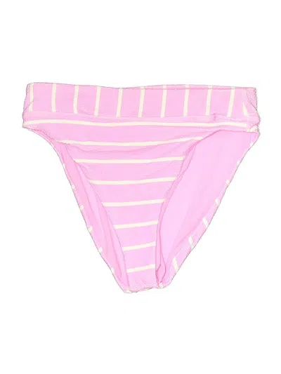 Pre-owned Splendid Swimsuit Bottoms In Pink