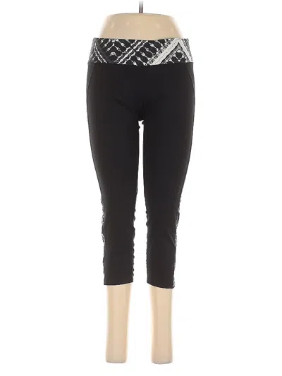 Pre-owned Hurley Active Pants In Black