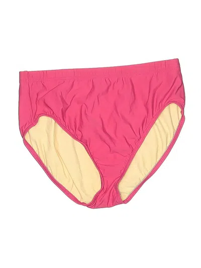 Pre-owned Lands' End Swimsuit Bottoms In Pink
