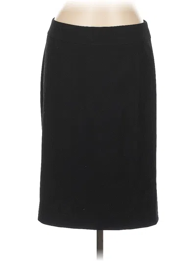 Pre-owned Armani Collezioni Formal Skirt In Black