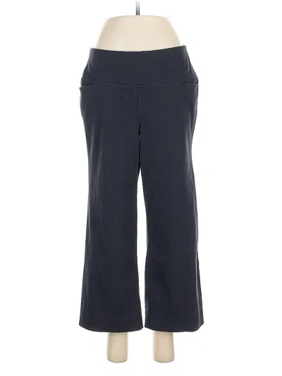 Pre-owned Jjill Casual Pants In Blue