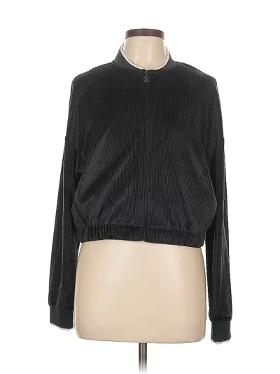 Pre-owned Victoria's Secret Track Jacket In Black