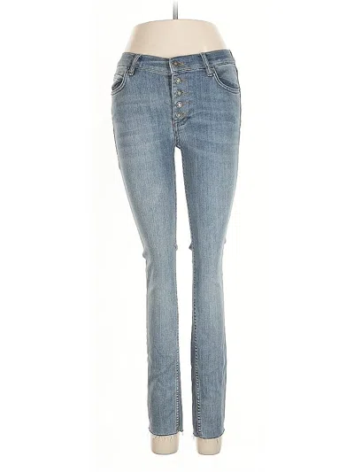 Pre-owned Free People Jeans In Blue
