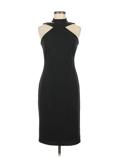 Pre-owned Bebe Cocktail Dress In Black