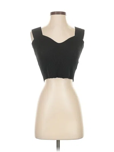 Pre-owned Vrg Grl Cardigan Sweater In Black