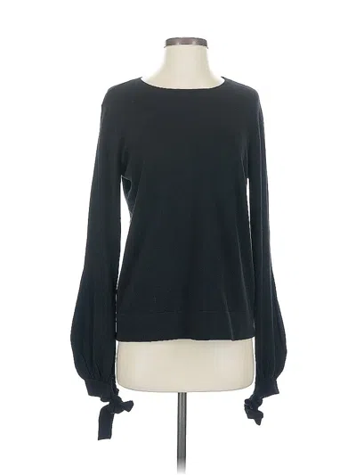 Pre-owned Bcbgmaxazria Long Sleeve T-shirt In Black