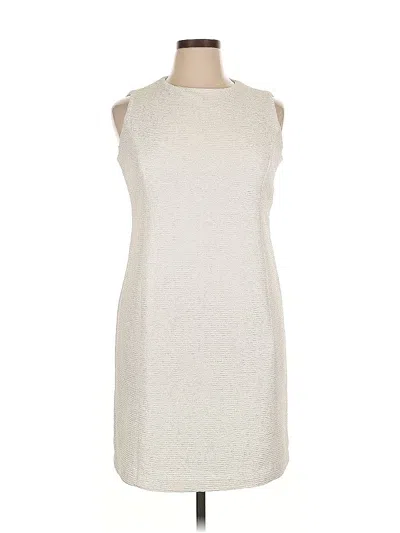 Pre-owned Ronni Nicole Cocktail Dress In White