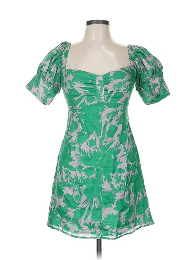 Pre-owned Alexis Cocktail Dress In Green