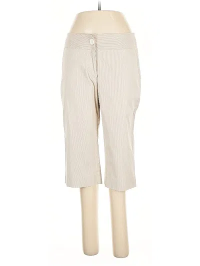 Pre-owned Rafaella Casual Pants In White
