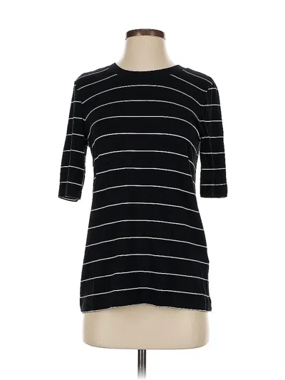 Pre-owned Banana Republic 3/4 Sleeve T-shirt In Black