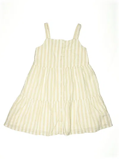 Pre-owned Gap Kids' Dress In Yellow