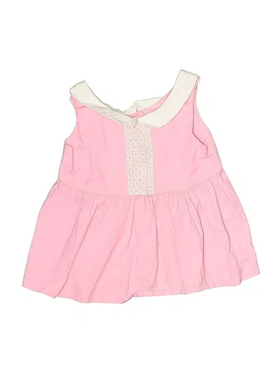 Pre-owned Janie And Jack Kids' Dress In Pink