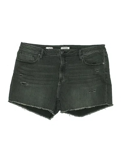 Pre-owned Vigoss Denim Shorts In Green