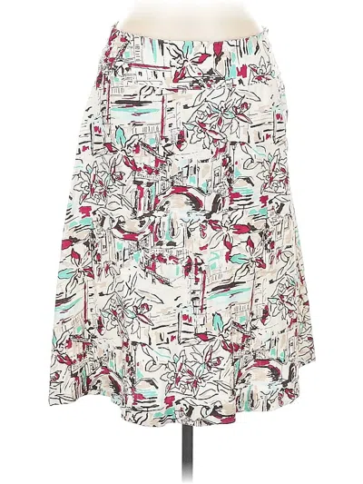 Pre-owned Merona Casual Skirt In White