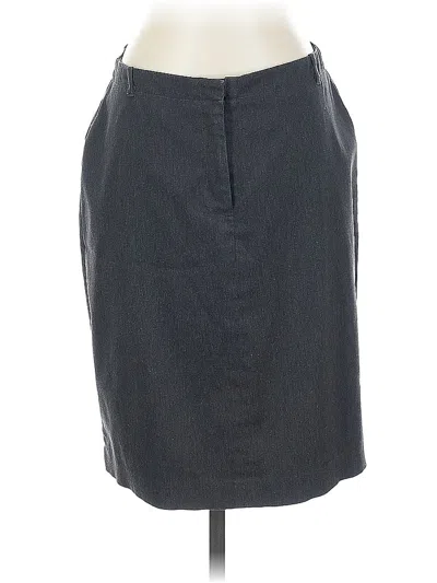 Pre-owned Express Casual Skirt In Gray
