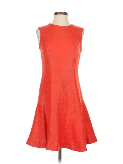 Pre-owned Shoshanna Cocktail Dress In Orange