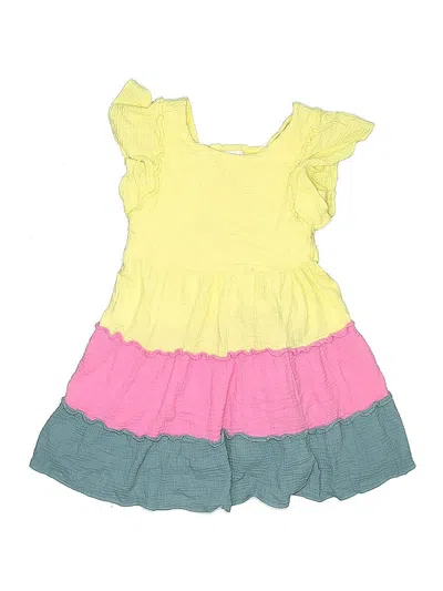 Pre-owned Bonnie Jean Kids' Dress In Yellow