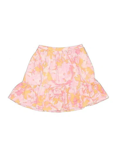 Pre-owned Lands' End Kids'  Skirt In Pink