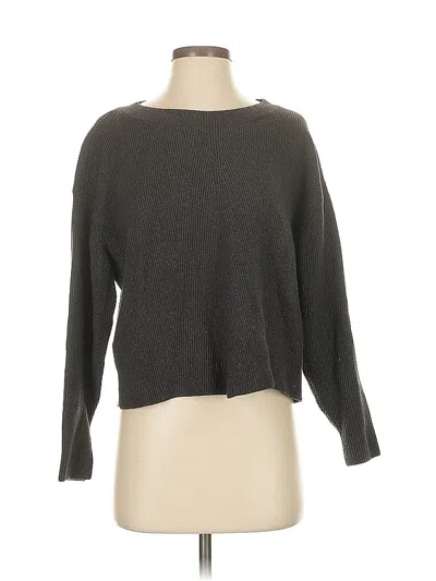 Pre-owned Zara Pullover Sweater In Gray