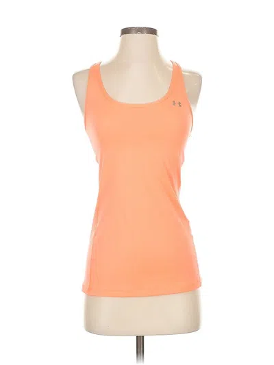 Pre-owned Under Armour Active Tank Top In Orange