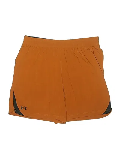 Pre-owned Under Armour Athletic Shorts In Orange