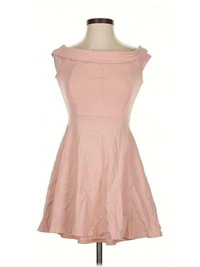 Pre-owned Lulus Cocktail Dress In Pink