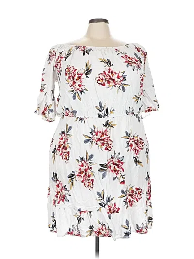 Pre-owned New Look Casual Dress In White