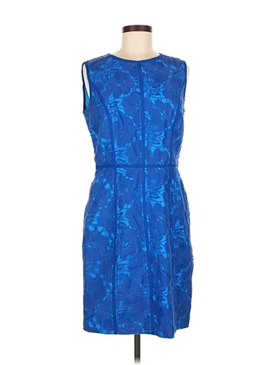 Pre-owned Cynthia Steffe Cocktail Dress In Blue