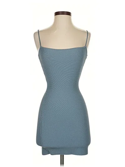 Pre-owned Babaton Cocktail Dress In Blue