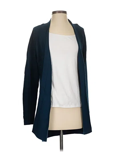 Pre-owned Evolution By Cyrus Cardigan Sweater In Blue