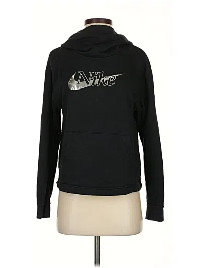 Pre-owned Nike Zip Up Hoodie In Black