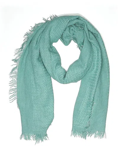 Pre-owned Michael Stars Scarf In Blue