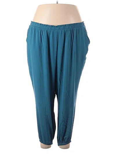 Pre-owned Torrid Casual Pants In Blue