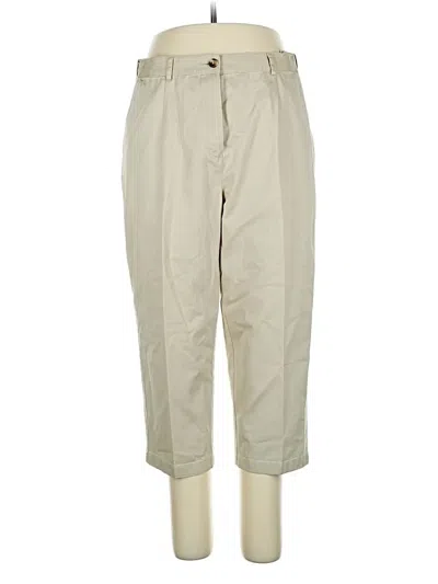 Pre-owned L.l.bean Khaki Pant In White