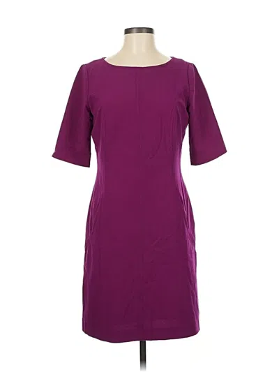 Pre-owned Tahari By Asl Casual Dress In Purple