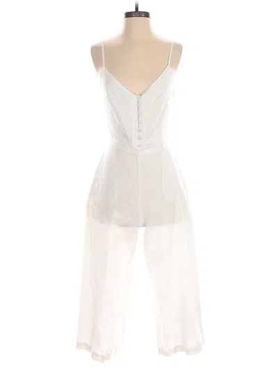 Pre-owned Banana Republic Romper In White